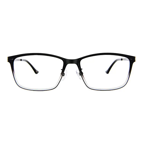 OWNDAYS | AIR Matte Black Full Rim Rectangle left side